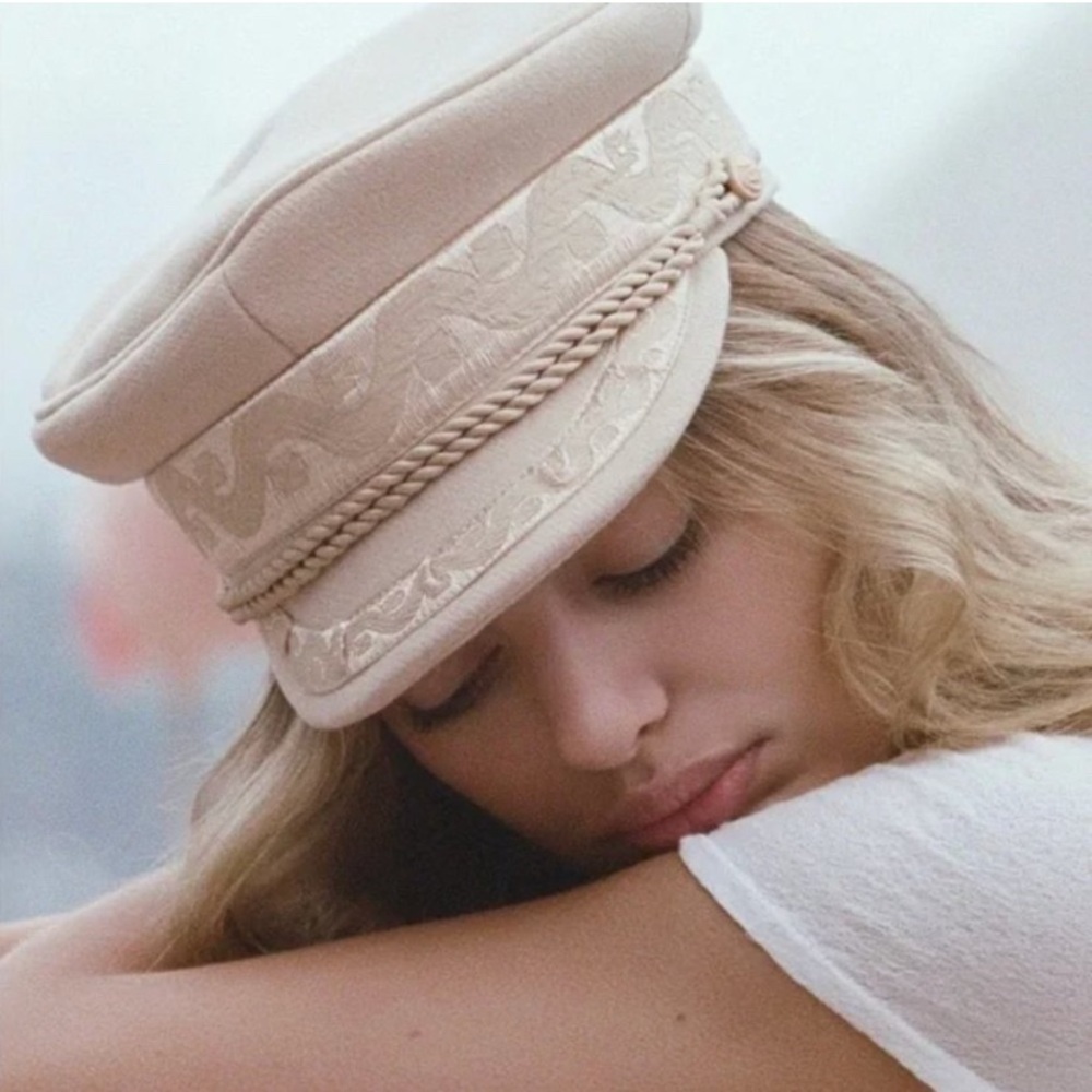 Lack Of Color Riviera Cap In Gold - Picture 2 of 7